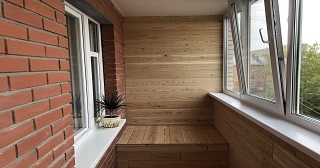 Отделка, остекление, утепление балконов в Добрянке от 210 руб. м/2.