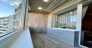 Обшивка лоджии Добрянка цена от 210 руб. м/2.